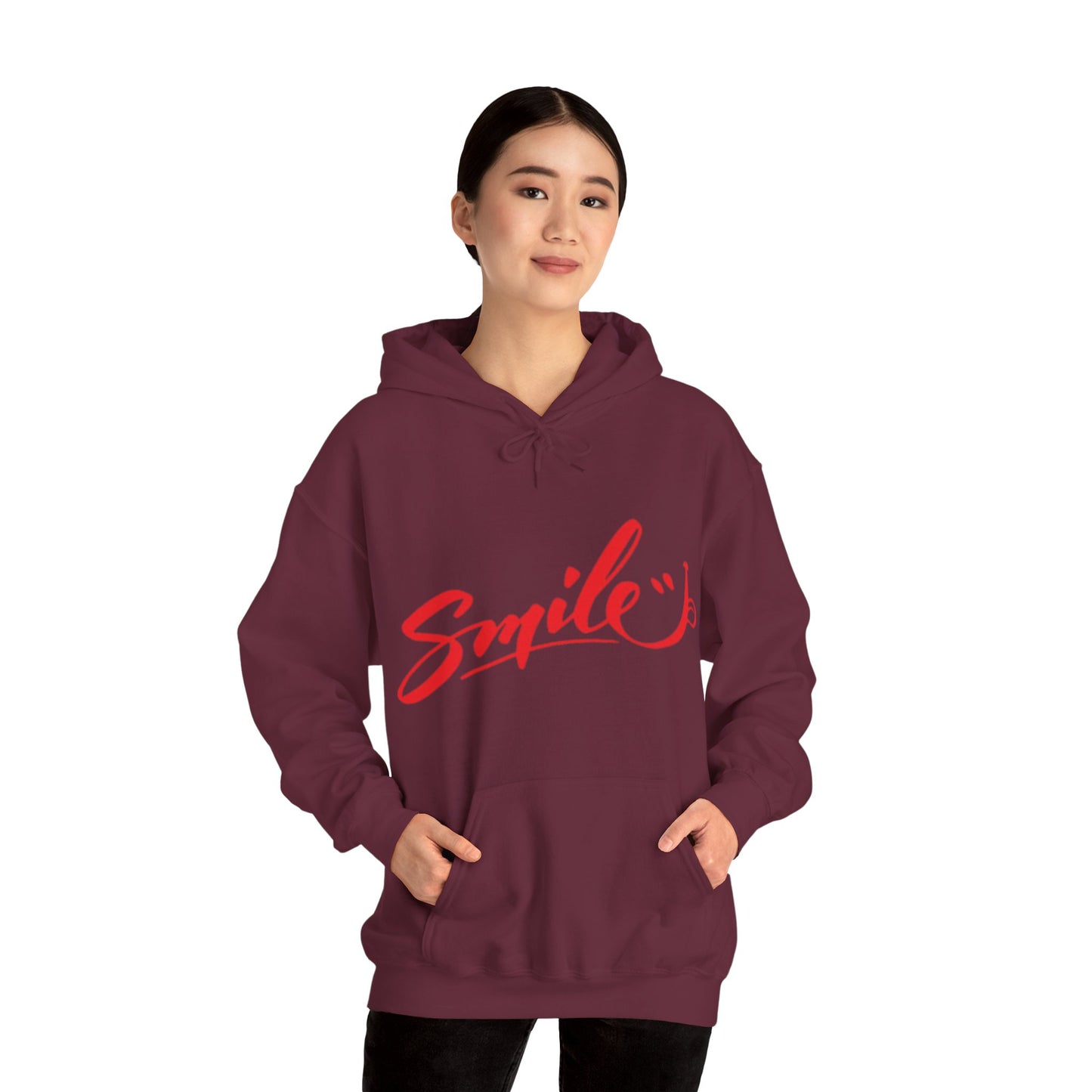 "SMILE / UNISEX HOODIE"