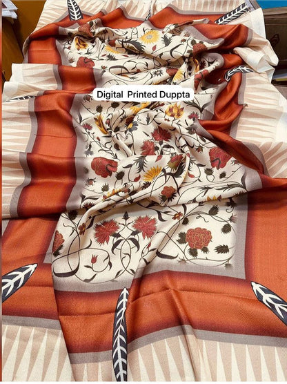 PREMIUM AISLING DHANAK 3PC EMBROIDERED SUIT