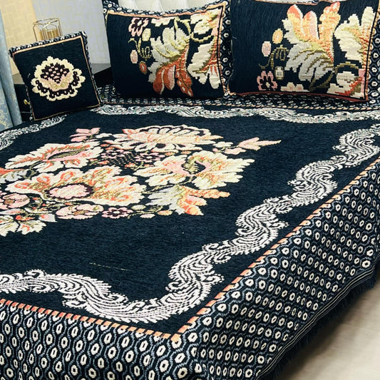 PREMIUM 4PC VELVET JAQUARD BEDSHEET