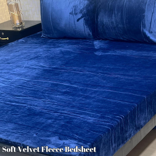 PREMIUM SOFT VELVET FLEECE BEDSHEET