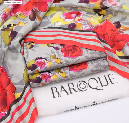 PREMIUM BAROQUE KHADDAR 3PC SUIT