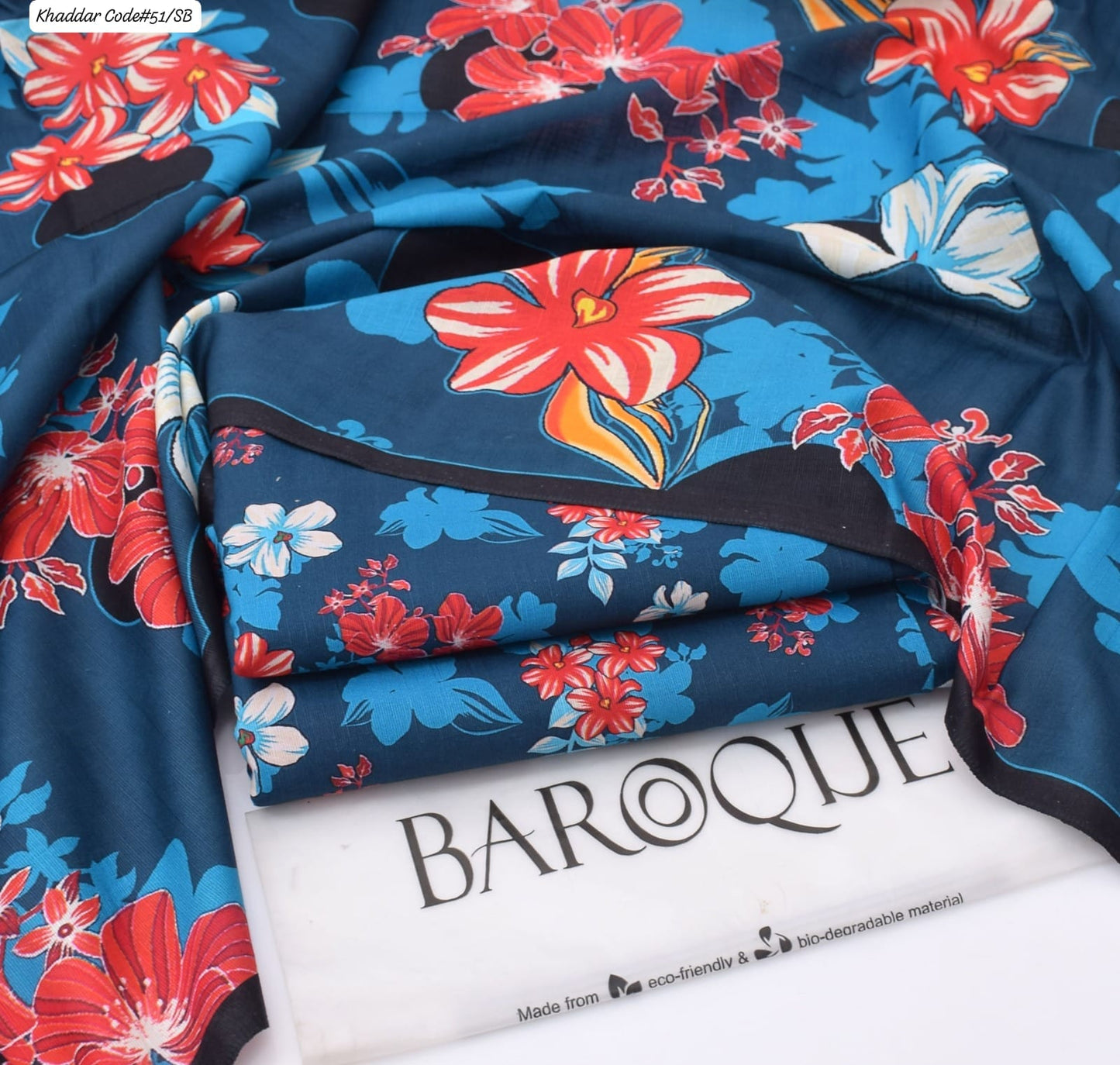 PREMIUM BAROQUE KHADDAR 3PC SUIT