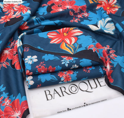 PREMIUM BAROQUE KHADDAR 3PC SUIT