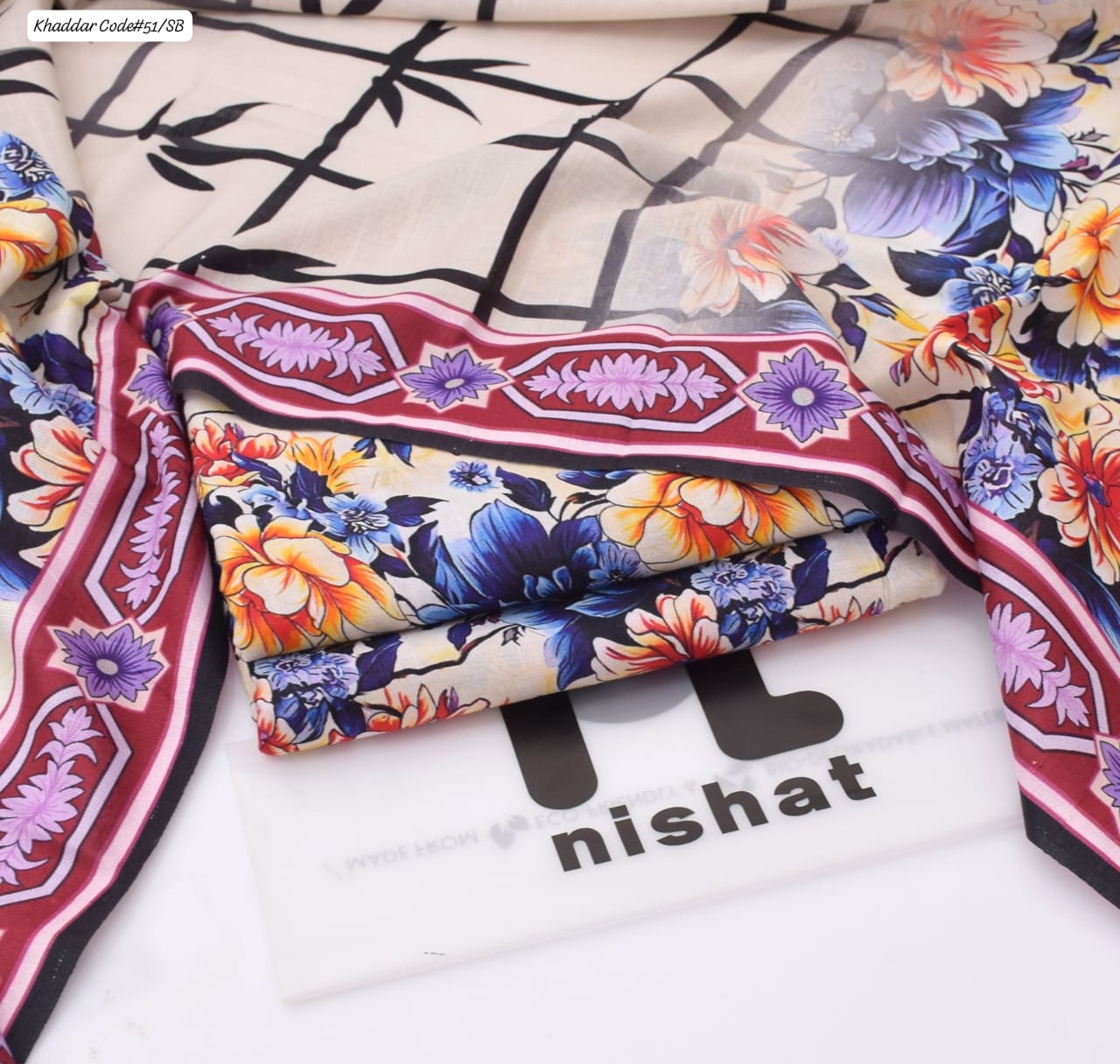 PREMIUM BAROQUE KHADDAR 3PC SUIT