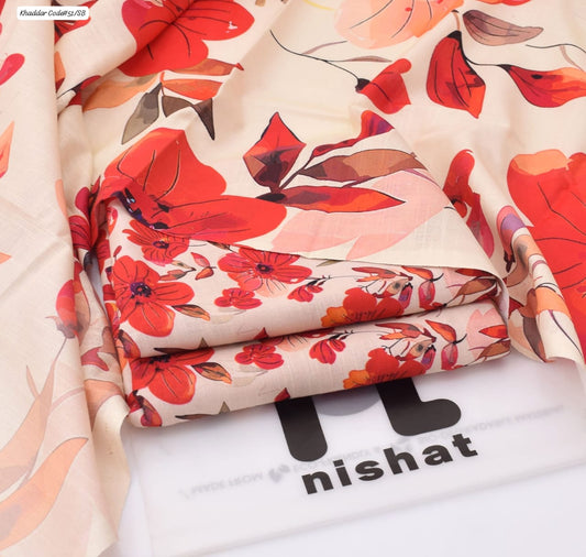PREMIUM NISHAT KHADDAR 3PC SUIT