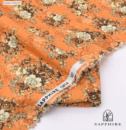 SAPPHIRE | UNSTITCHED 2 PIECE KHADDAR PRINTED SUIT