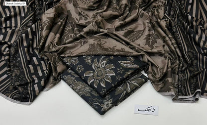 DHANAK | 3 PIECE DIGITAL PRINT UNSTITCHED WINTER SUIT