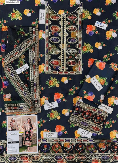 ANEELA'S HIT CODE PREMIUM QUALITY SILK