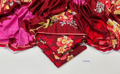 PREMIUM KHADDAR 3 PIECEC SUIT