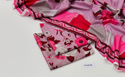 PREMIUM KHADDAR 3 PIECEC SUIT