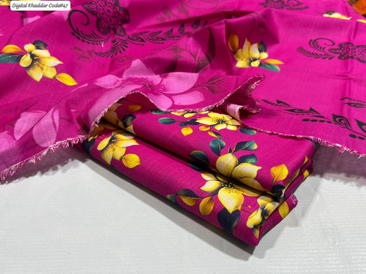 PREMIUM KHADDAR 3 PIECEC SUIT