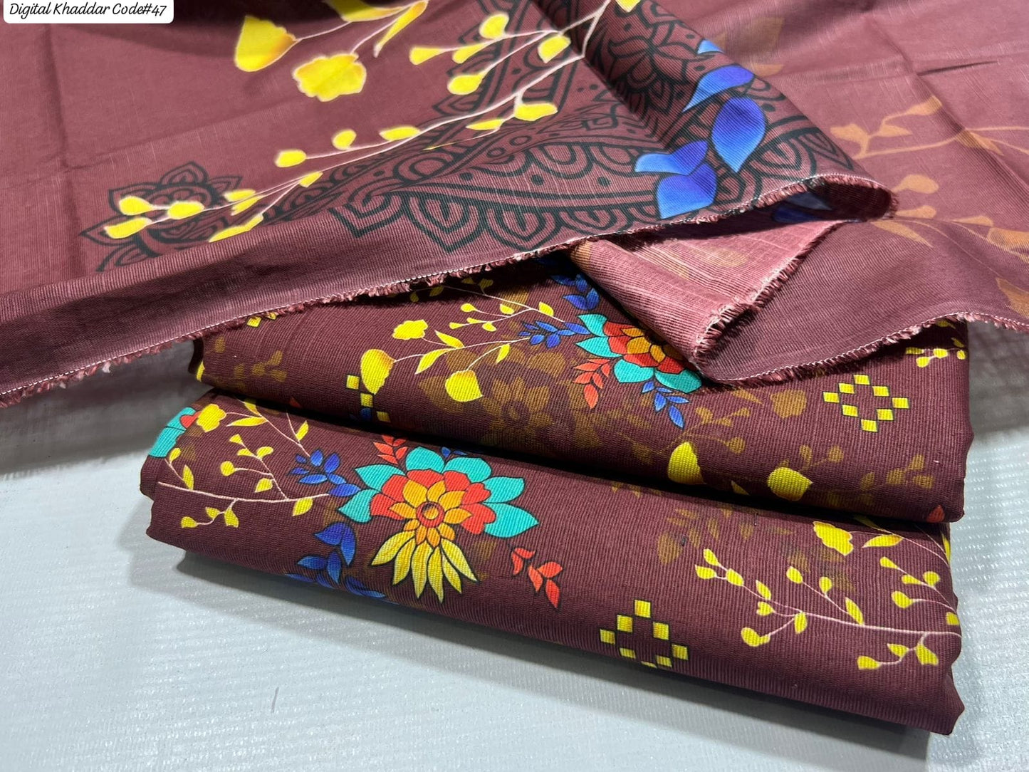 PREMIUM KHADDAR 3 PIECEC SUIT