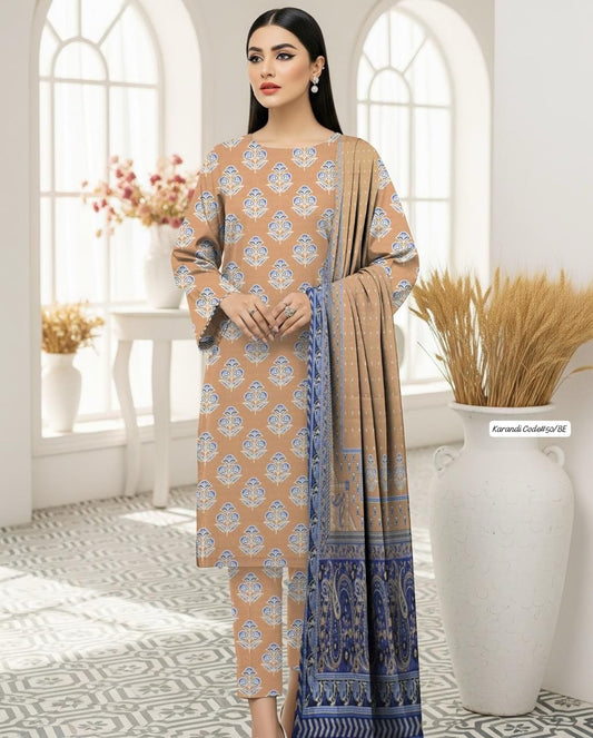 KARANDI 3PC DIGITAL PRINT PREMIUM QUALITY