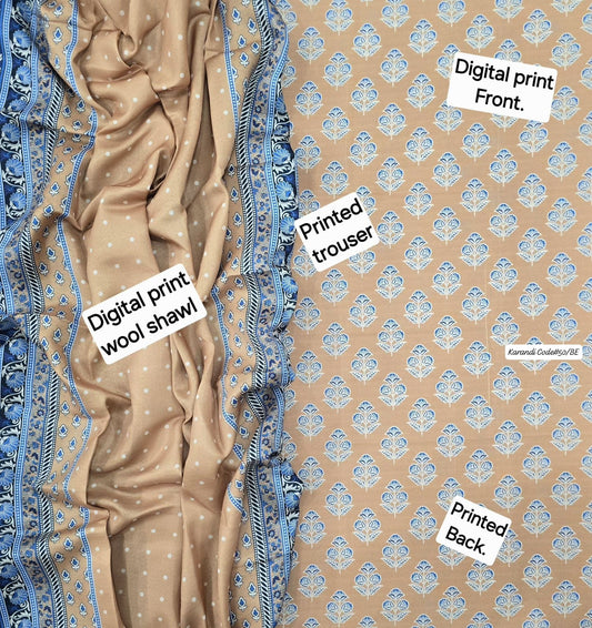 KARANDI 3PC DIGITAL PRINT PREMIUM QUALITY