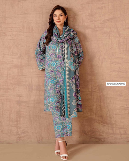 KARANDI 3PC DIGITAL PRINT PREMIUM QUALITY