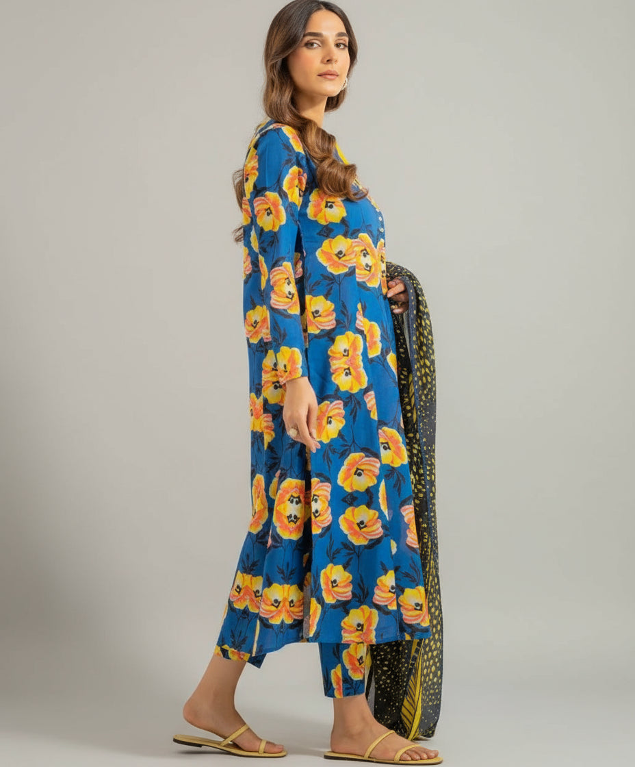 KARANDI 3PC DIGITAL PRINT PREMIUM QUALITY