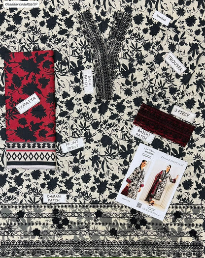 PREMIUM ZAINAB CHOTTANI DIGITAL KHADDAR 3PC SUIT