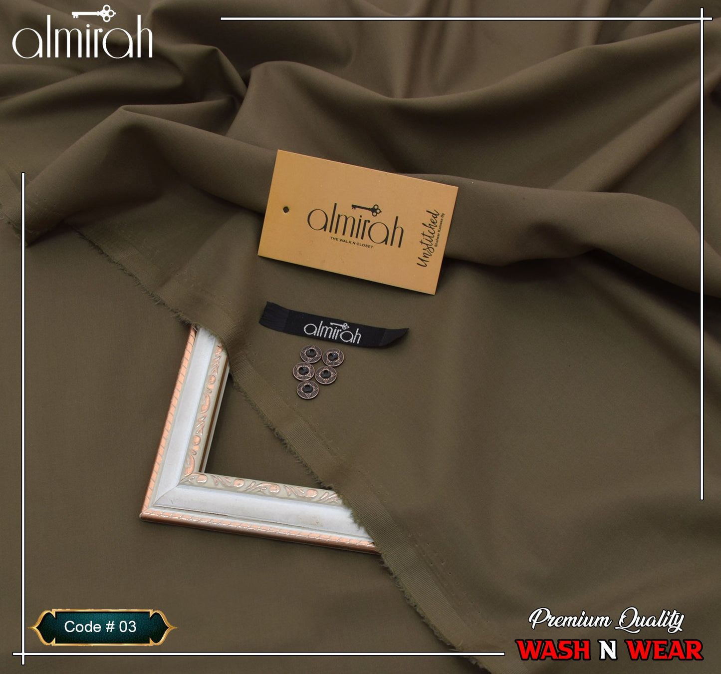 PREMIUM ALMIRAH BRANDED QUALITY WINTER WASH N WEAR