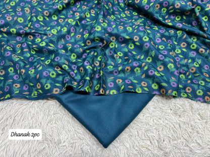 DHANAK | 2 PIECE DIGITAL PRINT UNSTITCHED WINTER SUIT