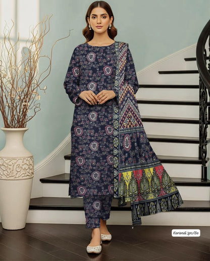 KARANDI 3PC DIGITAL PRINT PREMIUM QUALITY