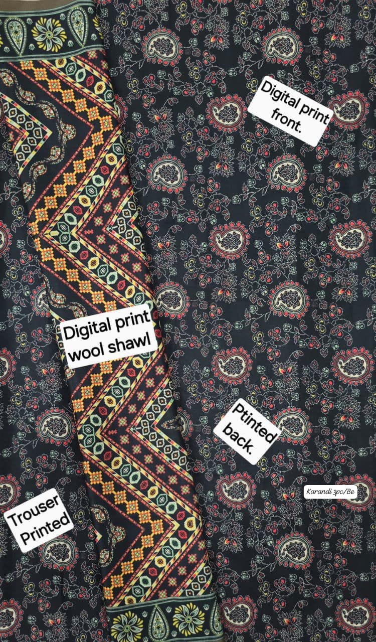 KARANDI 3PC DIGITAL PRINT PREMIUM QUALITY
