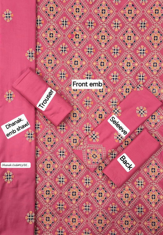 MIX BRAND DHANAK 3PC