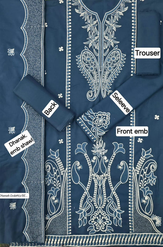 MIX BRAND DHANAK 3PC