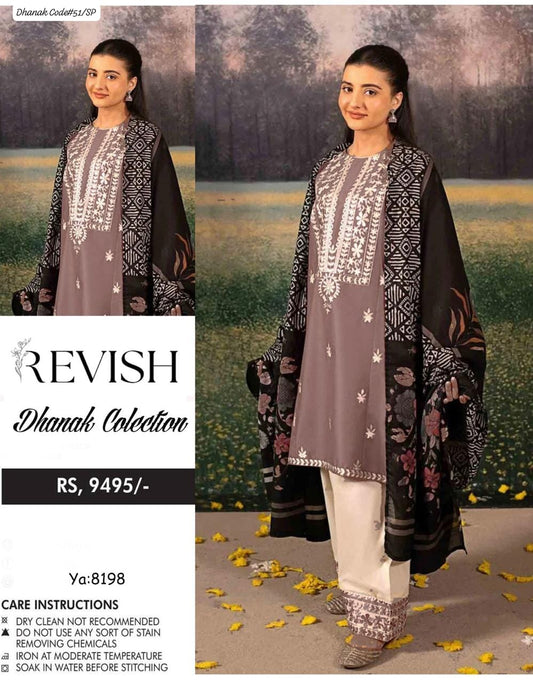 REVISH ST DHANAK PREMIUM QUALITY 3PC