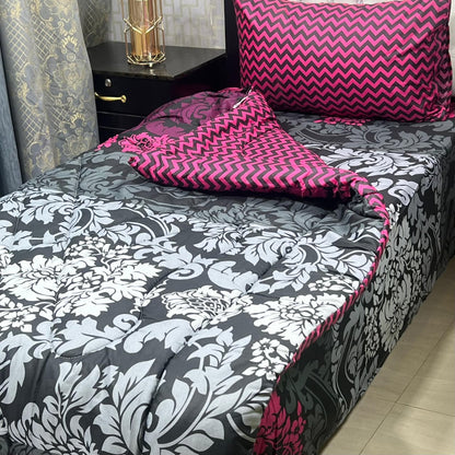 PREMIUM 3 PCS VICKIE SINGLE RAZAI SET