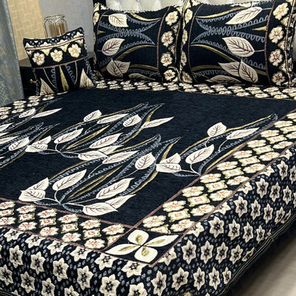 PREMIUM 4PC VELVET JAQUARD BEDSHEET
