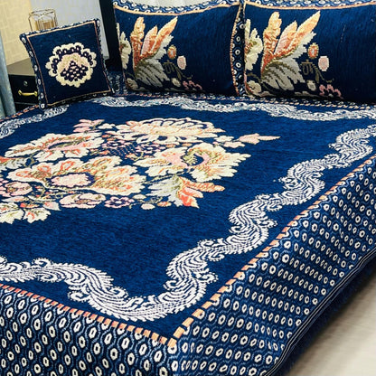 PREMIUM 4PC VELVET JAQUARD BEDSHEET