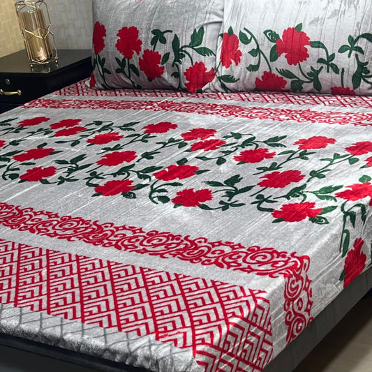 PREMIUM 3PC FLEES BEDSHEET