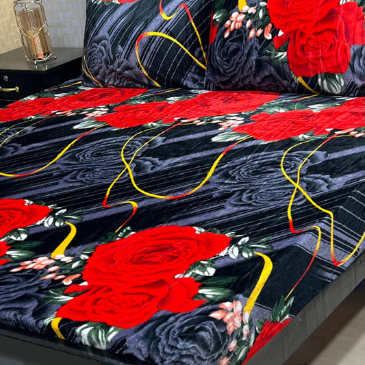 PREMIUM 3PC FLEES BEDSHEET