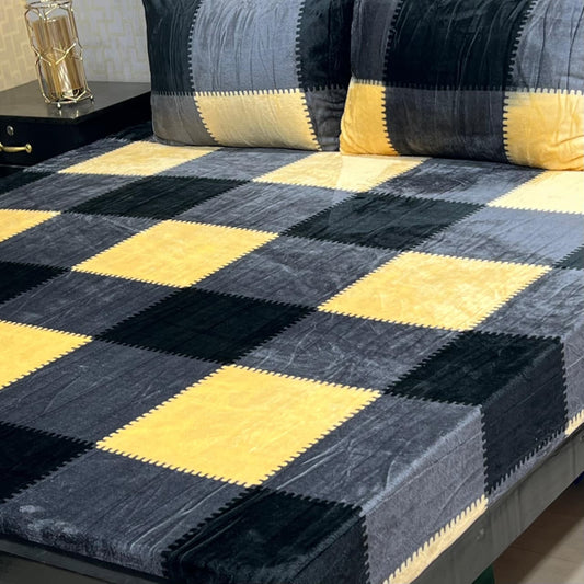 PREMIUM 3PC FLEES BEDSHEET