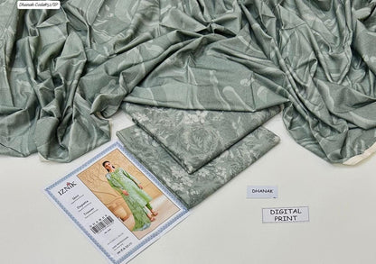 100% ORIGINAL DHANAK DIGITAL PRINT 3PC