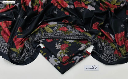 DHANAK | 3 PIECE DIGITAL PRINT UNSTITCHED WINTER SUIT