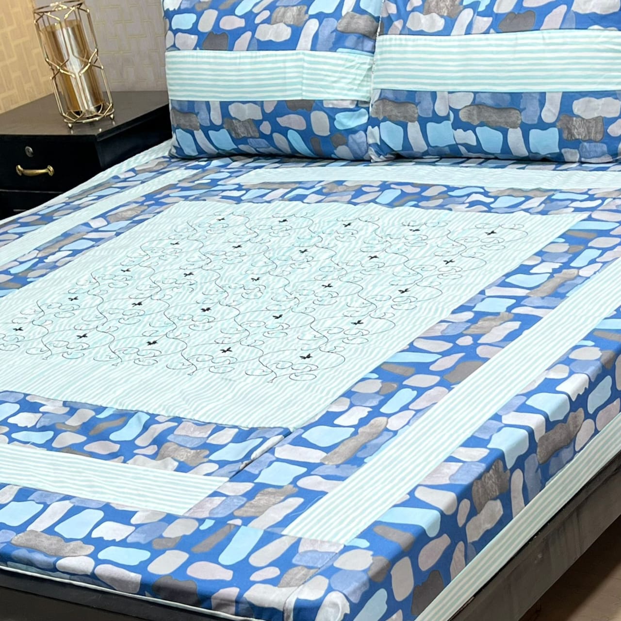 Kingsize 3pc Bedsheet