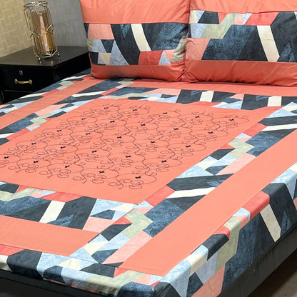 Kingsize 3pc Bedsheet