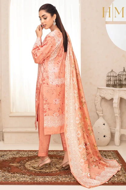 H-M- PREMIUM VISCOSE DIGITAL PRINT 3 PIECE SUIT