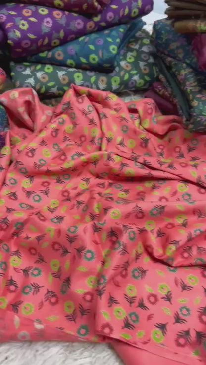 DHANAK | 2 PIECE DIGITAL PRINT UNSTITCHED WINTER SUIT