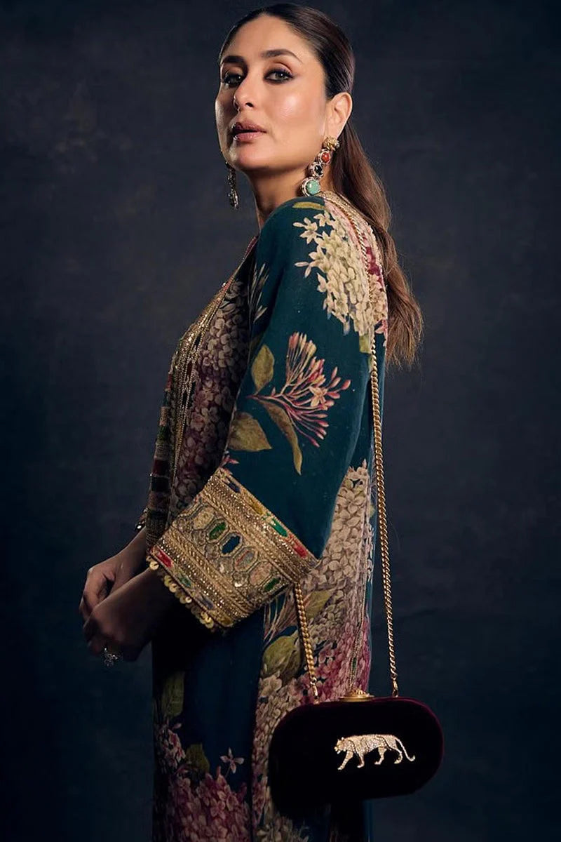 SANA SAFINAZ LUXURY SILK DRESS | 3PEC UNSTICHED.
