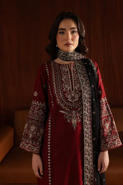 AZURE EXCLUSIVE EMBROIDERED DHANAK UNSTITCHED 3PC SUIT